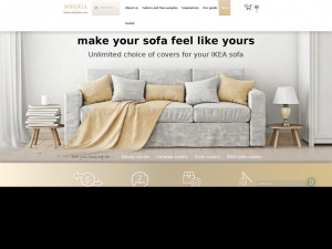 Perfect cover for a sofa from Ikea
